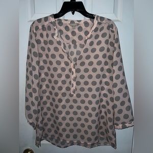 Banana Republic polka dot top